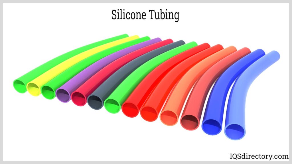 Silicone heating tubes